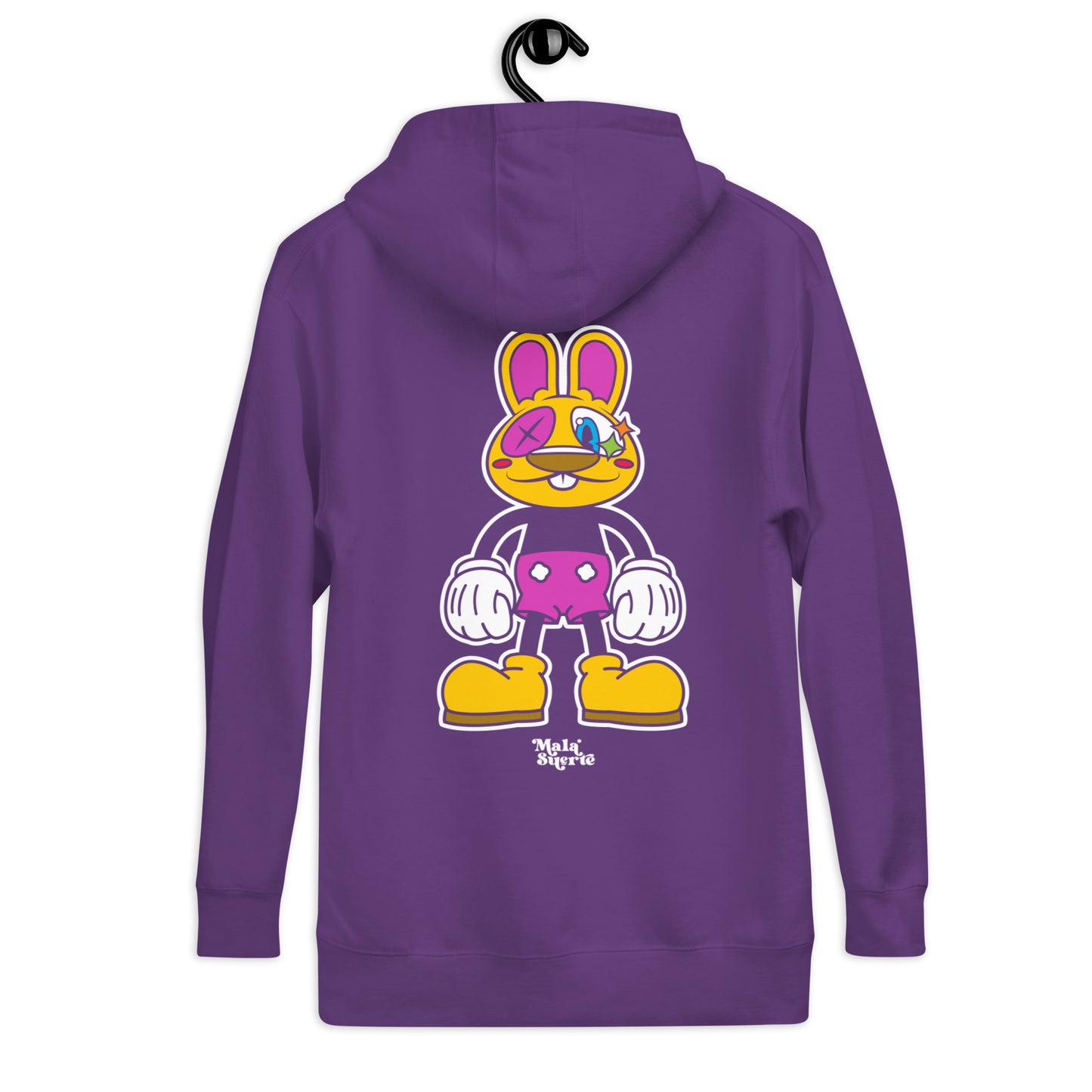 Mala Suerte Purple Hoodie
