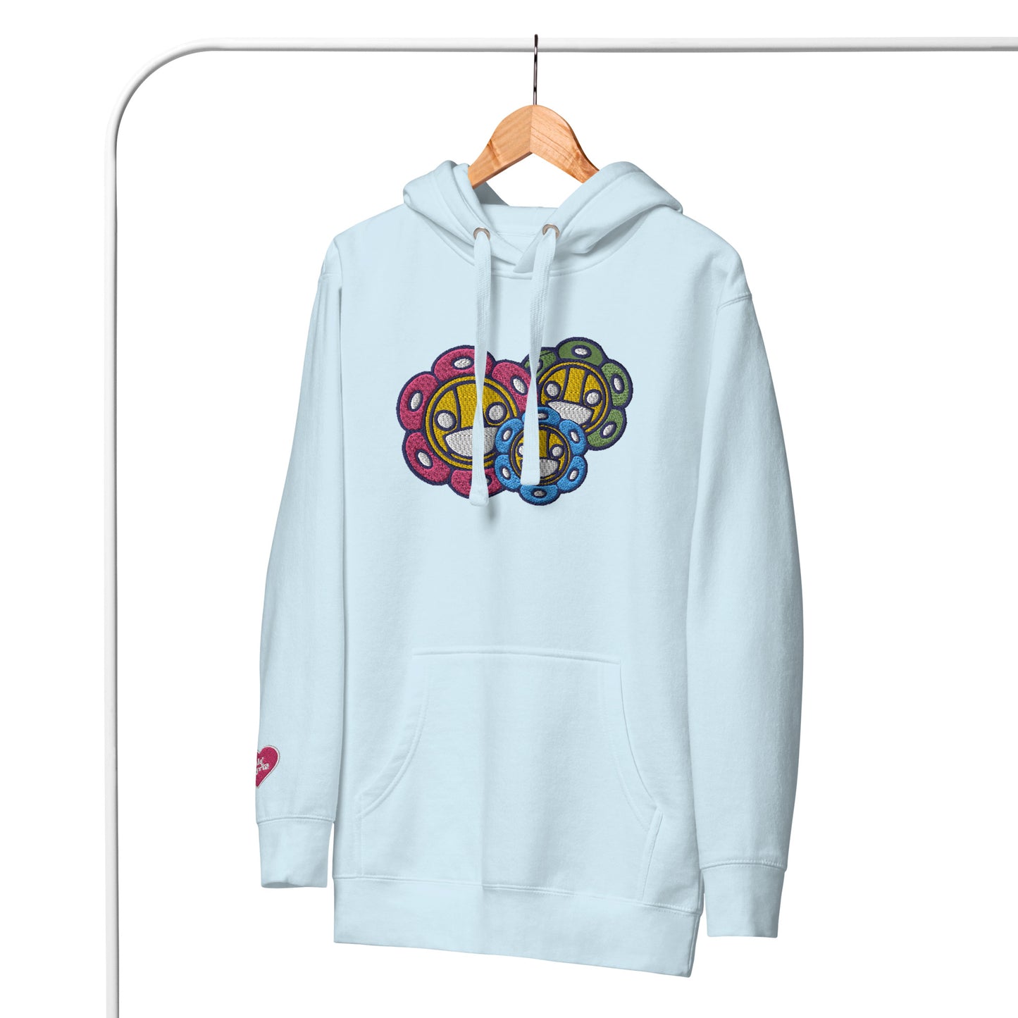 Taino Flowers Unisex Hoodie