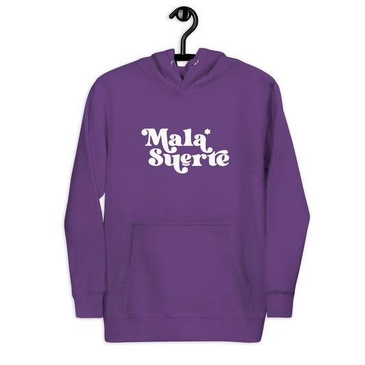 Mala Suerte Purple Hoodie